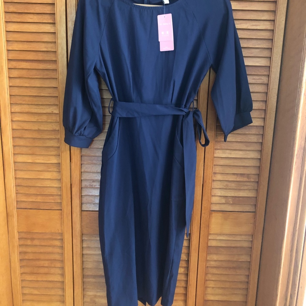 Beautiful and stylish navy dress